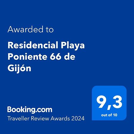 شقة Residencial Playa Poniente 66 De خيخون المظهر الخارجي الصورة